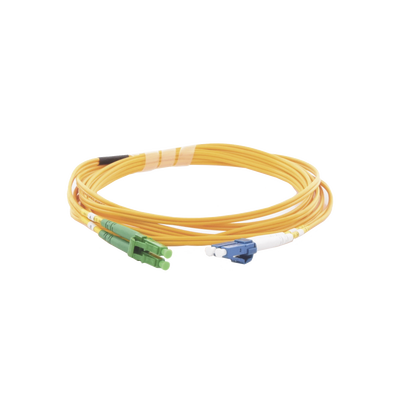 Jumper de Fibra Óptica Monomodo LC/APC-LC/APC Simplex de 3 metro, 2mm