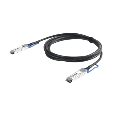Cable DAC QSFP28 de 100 Gbps a 100 Gbps (Longitud 2 metros) 