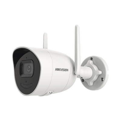 [221835] Bala IP 2 Megapixel / Lente 2.8 mm / 30 mts IR / Exterior IP66 / Wi-Fi / dWDR / H.265+ / Micrófono y Bocina Interconstruido /  MicroSD