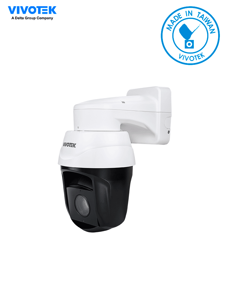 VIVOTEK SD9394-EHL - Cámara IP PTZ Exterior 8 MP, 32x Zoom Óptico, Smart IR 250mts, Protección Nema4X, IP66, IK10, WDR Pro, Smart Tracking, Ciberseguridad Trend Micro, Smart VCA, NDAA, ONVIF, Deep Search