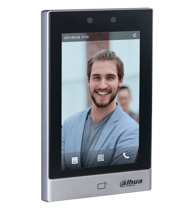 DAHUA ASI7213S-W - Control de Acceso con Reconocimiento Facial/ Pantalla Touch de 7 Pulgadas/ MIFARE/ Cámara de 2 MP/ Conexión WiFi/ 50,000 Usuarios/ 50,00 Rostros/ 100000 tarjetas/ 50,000 Passwords/ 100,000 Registros/