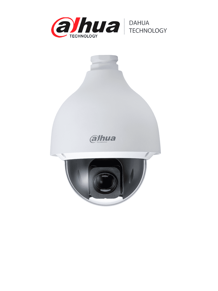 DAHUA DH-SD50225DBN-HC - Camara PTZ Antivandálica de 2 Megapixeles/ 25x de Zoom Optico/ WDR Real de 120 dB/ Starlight/ IP66/ IK10/ BLC/ HLC/ 360 Grados continuos/ #LoNuevo