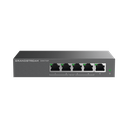 Switch PoE+ Gigabit No Administrable / 5 puertos 10/100/1000 Mbps / 4 puertos PoE+ / hasta 60W