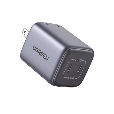 [215589] Cargador de 45W serie Nexode Mini | 2 Puertos USB-C de Carga Rápida | Tecnología GaN II | Power Delivery 3.0 | Quick Charge 4.0 | Chip Confiable y Carga Inteligente | Optimiza la Experiencia de Carga | Tecnología Thermal Guard