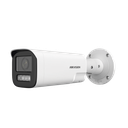 Bala IP 4 Megapíxel / Lente Mot. 2.8 a 12 mm / Dual Light (50 mts IR + 50 mts Luz Blanca) / ACUSENSE Lite / Audio de Dos Vías /  Luz Intermitente y Alerta de Audio / Exterior IP67 / WDR 120 dB / PoE / ONVIF / Micro SD