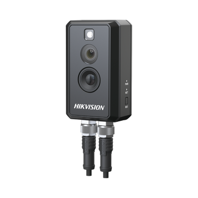 [221796] Cubo IP Dual / Térmica 3.1 mm (160 x 120) / 2ºC de Precisión / Óptico 1.29 mm (2 Megapixel) / PoE / Termométrica / Ideal para Sites o Lugares Pequeños