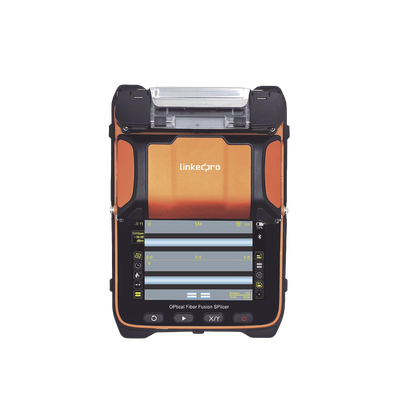 Fusionadora de Fibra Óptica MultiModo y MonoModo / 6 motores / Alineación por Núcleo / OPM + VFL