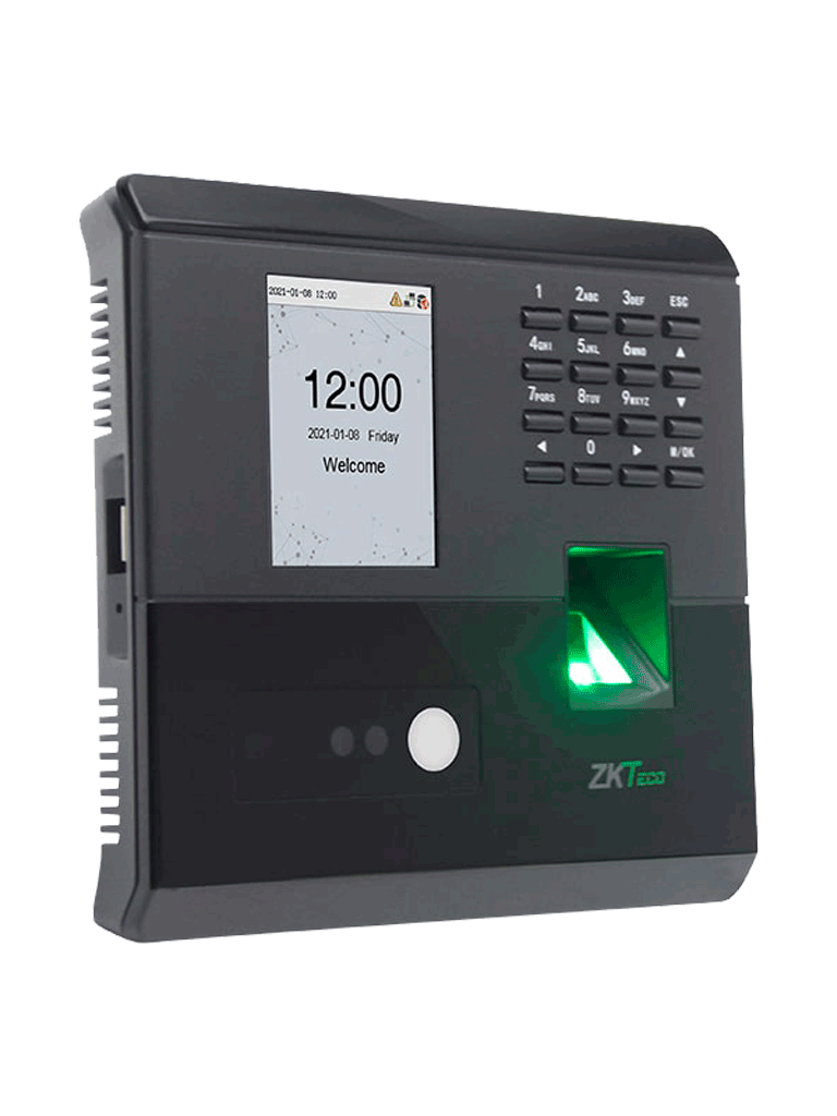 ZKTECO MB10VL- Control de Asistencia y Acceso simple / 500 huellas / 100 rostros Luz Visible / 50000 eventos / TCPIP #LicenciaBT 