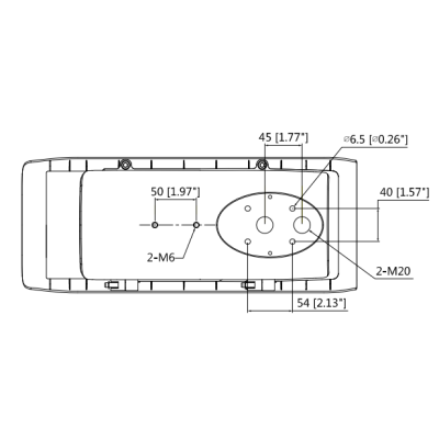 DAHUA PFH610V-H-POE- Housing para Exterior Antivandalico/ Compatible con Camaras Profesionales/ 14 pulgadas/IP67/ IK10/ PoE+/ Requiere soporte: PFA162/ #Proyectos 