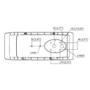DAHUA PFH610V-H-POE- Housing para Exterior Antivandalico/ Compatible con Camaras Profesionales/ 14 pulgadas/IP67/ IK10/ PoE+/ Requiere soporte: PFA162/ #Proyectos 