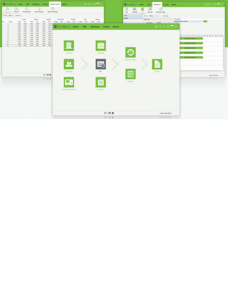 ZKTECO TIMENET30ECO - Licencia para Control de Asistencia / Vigencia de 36 meses / Hasta 500 Usuarios y 50 Terminales / Sobre pedido 
