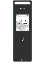 ZKTECO SpeedFaceV3LQR - Control de Acceso y Asistencia Facial Visible Light / 500 rostros / 3,000 QR / IP65