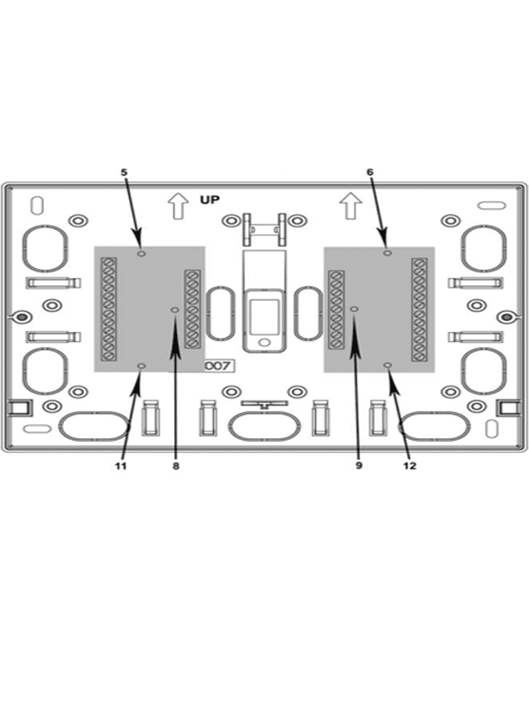 RISCO RP128B50000A - Caja de Policarbonato Para tarjetas Expansoras y Fuentes Adicionales #OfertasAAA