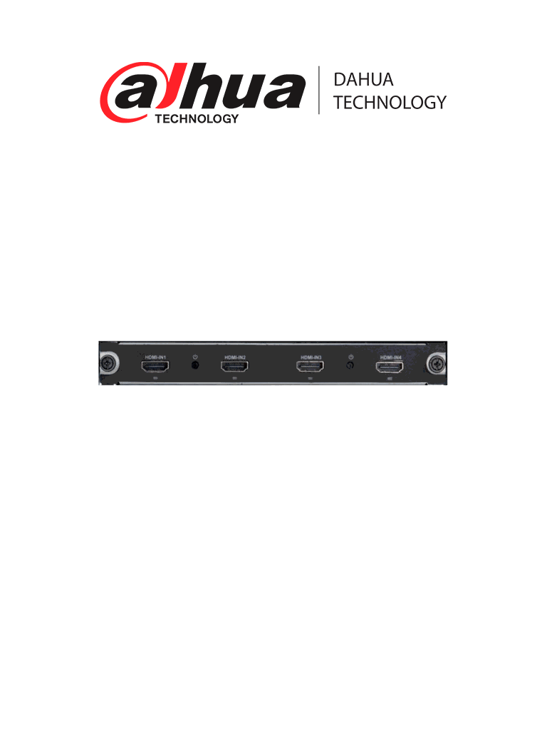 DAHUA VEC0404HHM70- TARJETA DE ENTRADA DE VIDEO PARA CONTROLADOR M70/ 4 ENTRADAS DE VIDEO HDMI/ 