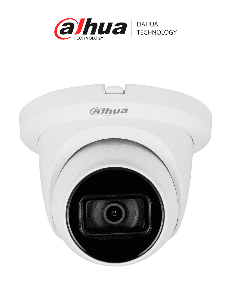 [DHT0040121] DAHUA DH-IPC-HDW5442TMN-ASE-0280B-S3 Cámara Domo IP 4MP WDR IR Eyeball WizMind/ Lente de 2.8 113°/ Face detection/ Protección Perimetral/ Conteo de Personas/ IR 50 m/ Ranura Micro SD/ ePoE/ IP67