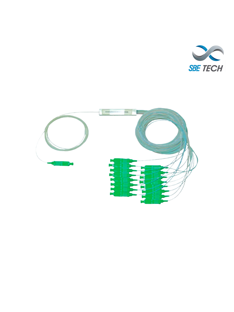 [SBT1940003] SBETECH SBE-SPPLC1X2SCAPC - Splitter PLC 1x2 SC/APC SM 