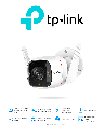 TP-LINK TAPO C320WS - Cámara IP WiFi tipo Bullet de 4 Mp para Exterior con resolución de 2K, visión nocturna, notificaciones push, ranura para Micro SD, y compatible con Google Assistant y Alexa.