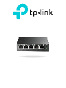 TP-LINK TL-SF1005LP - Switch PoE No Administrable/ 5 Puertos Fast Ethernet/ 4 Puertos PoE AF/ Presupuesto PoE de hasta 41W/ Modo Extendido hasta 250m de Conexión