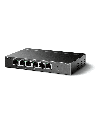 TP-LINK TL-SF1006P -  Switch PoE no administrable con 6 puertos Fast Ethernet, incluyendo 4 puertos PoE AF y AT. Suministro PoE hasta 67W y modo extendido para conexiones de hasta 250m.