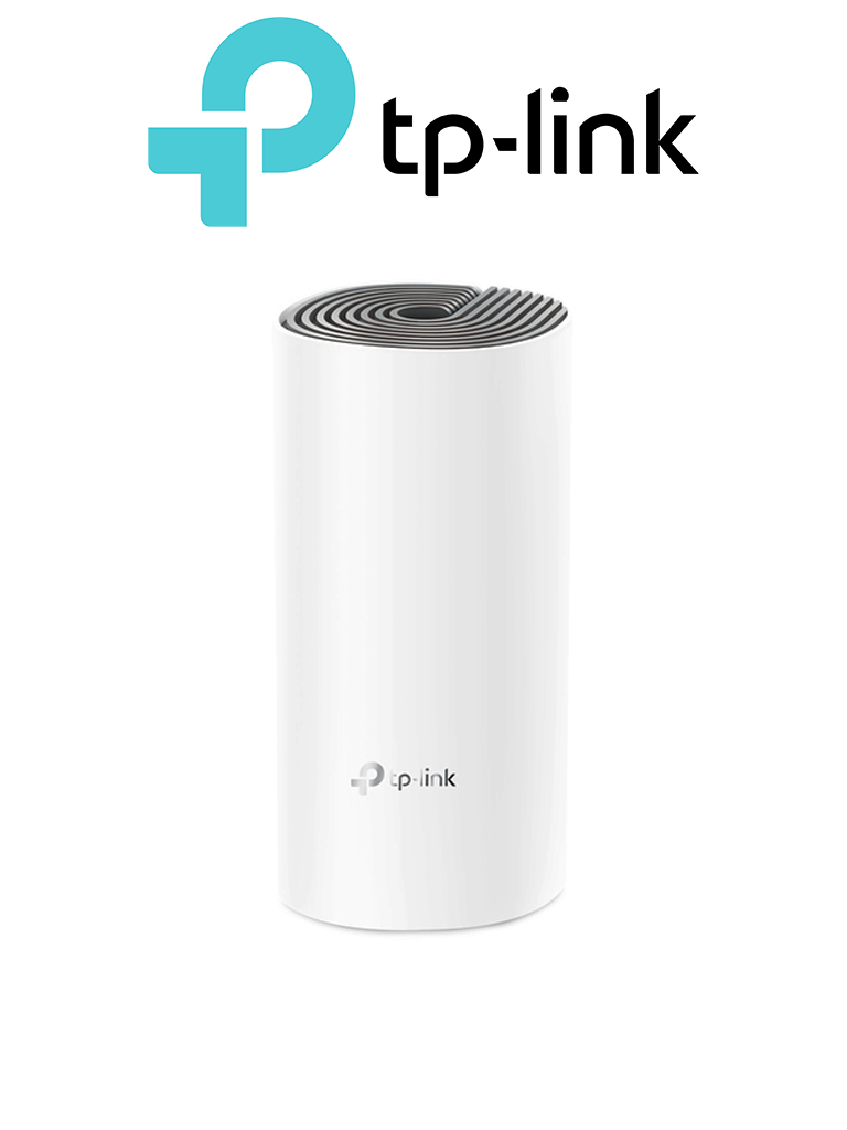 [TPL4220010] TP-LINK DECO M4 -  Router inalámbrico MESH para interior y hogar de doble banda Wi-Fi 5 AC1200 Mbps con 2 puertos Gigabit WAN/LAN, 2 antenas internas y administración mediante la app Deco (iOS, Android).