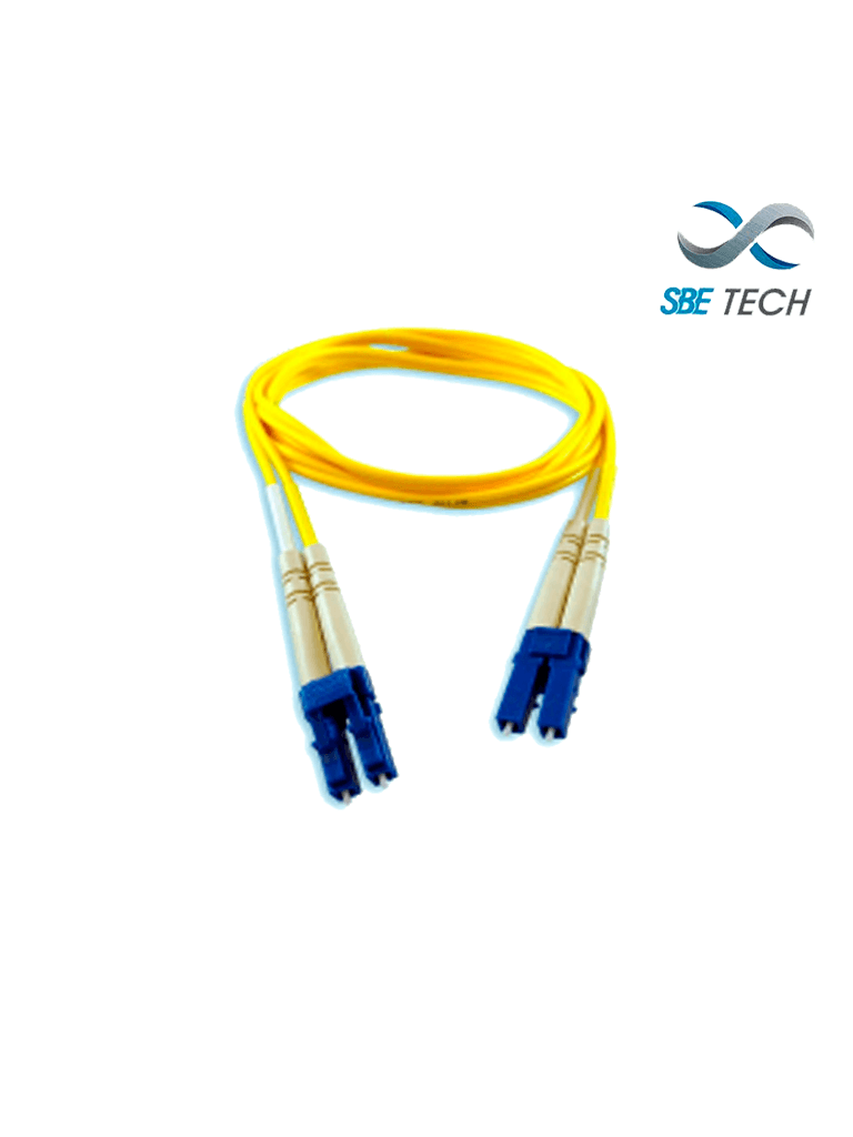 SBETECH JUMLCLC3MSMD- Jumper LC-LC SM duplex 2 mm de 3 metros, UPC