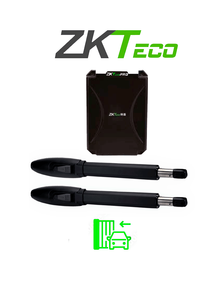 ZKSW300DC - KIT DE PISTONES ALUMINIO ANTIOXIDANTE / PARA PUERTAS ABATIBLES CON DOBLE SERVICIO / SOPORTA 300 KG POR PUERTA / FÁCIL INSTALACIÓN / NO REQUIERE TRABAJOS DE SOLDADURA ADICIONALES / ACCESORIOS DE MONTAJE INCLUIDOS