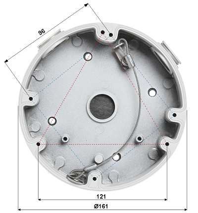 [DAI124009] DAHUA PFA138 -Caja de Conexiones compatible con Series HDBW1/ Incluidos HDBW3231/3802E-Z/ HDBW5231/5431/5631/5831E-Z5E, HDB5331E, HDBW5331E, HDBW8242E-Z4FD, HDBW8242E-Z4FR/5231/5431/5631/5831E-ZE