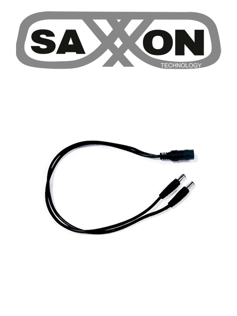 SAXXON SXF52 - Divisor de energía / Tipo pulpo / 1 Conector hembra / 2 Conectores macho / Cable de cobre