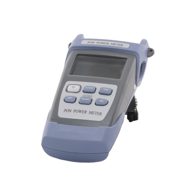 Medidor de Potencia Óptica (OPM) para Fibra Óptica en Redes FTTx / Soporta 3 Longitudes de Onda: 1310nm , 1490nm y 1550nm / Compatible con Conectores SC y FC