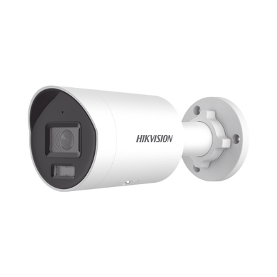 [208764] Bala IP 2 Megapixel / Lente 2.8 mm / 40 mts IR EXIR / Exterior IP67 / WDR 120 dB / PoE / Micrófono Integrado / ACUSENSE (Evita Falsas Alarmas) / Micro SD / ONVIF