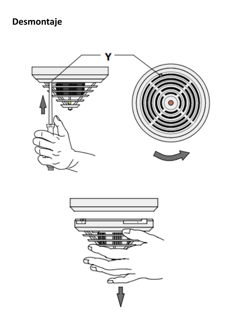 BOSCH F_FAH425TR - Detector de calor / Funcionamiento de -20 °C a mas de 50°C / ROTARY SWITCH