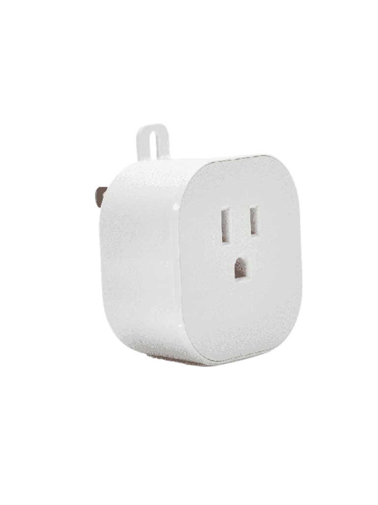 QOLSYS IQOUTLET - Tomacorriente Inteligente Z-Wave . Convierte Cualquier tomacorriente en uno inteligente. Para funcionar en la plataforma de alarm.com