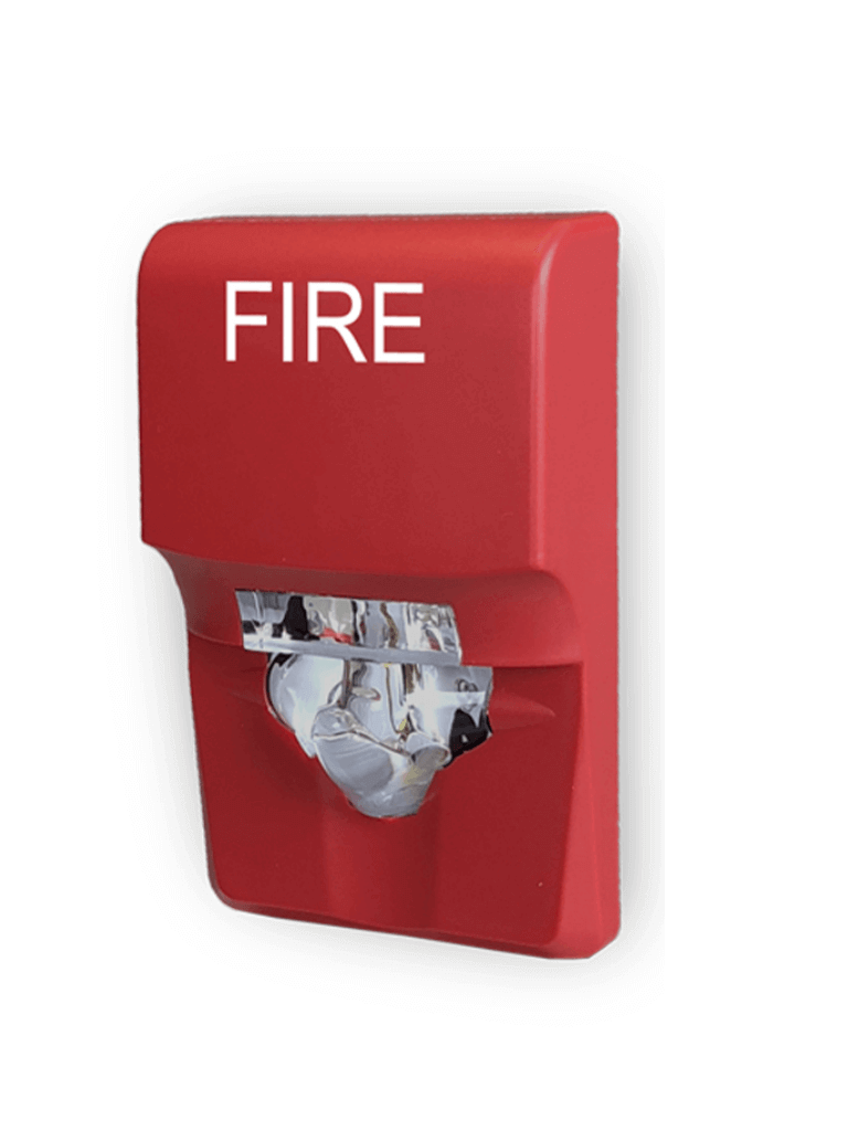 [KID1450004] KIDDE F_EG1VRF - Luz Estroboscópica Compacta / 15-75 DC / Roja / Logo FIRE