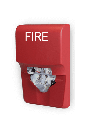 KIDDE F_EG1VRF - Luz Estroboscópica Compacta / 15-75 DC / Roja / Logo FIRE