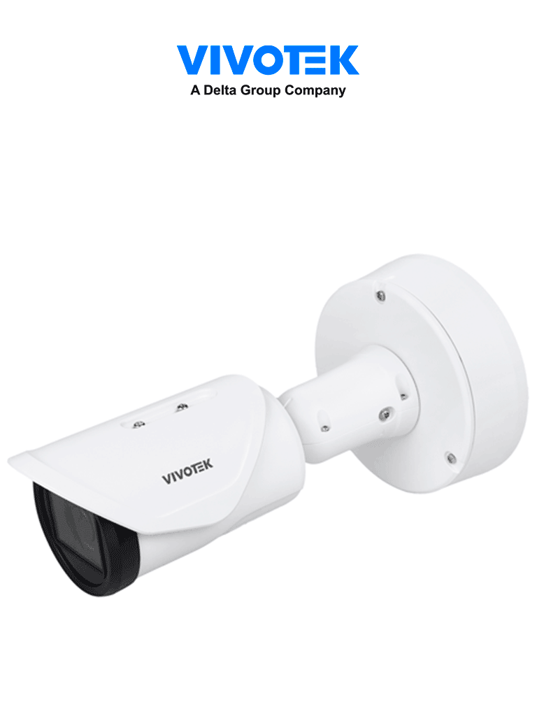 VIVOTEK IB9387-EHTV-V3 - Cámara IP bullet exterior 5MP, lente varifocal remoto 2.7-13.5mm, Smart IR II 50m, WDR Pro, SNV, Deep Search, Smart VCA, protección IP67 e IK10, ciberseguridad Trend Micro, con conectores DI, DO, ONVIF y NDAA. #TM