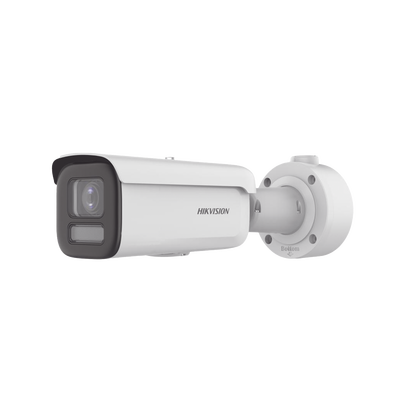 Bala IP 8 Megapixel / Lente Mot. 2.7 a 13.5 mm / Dual Light (60 mts IR + 60 mts Luz Blanca ) / Darkfighter S / Exterior IP67  / IK10 /WDR 130 dB / AcuSense / Captura Facial / HEOP