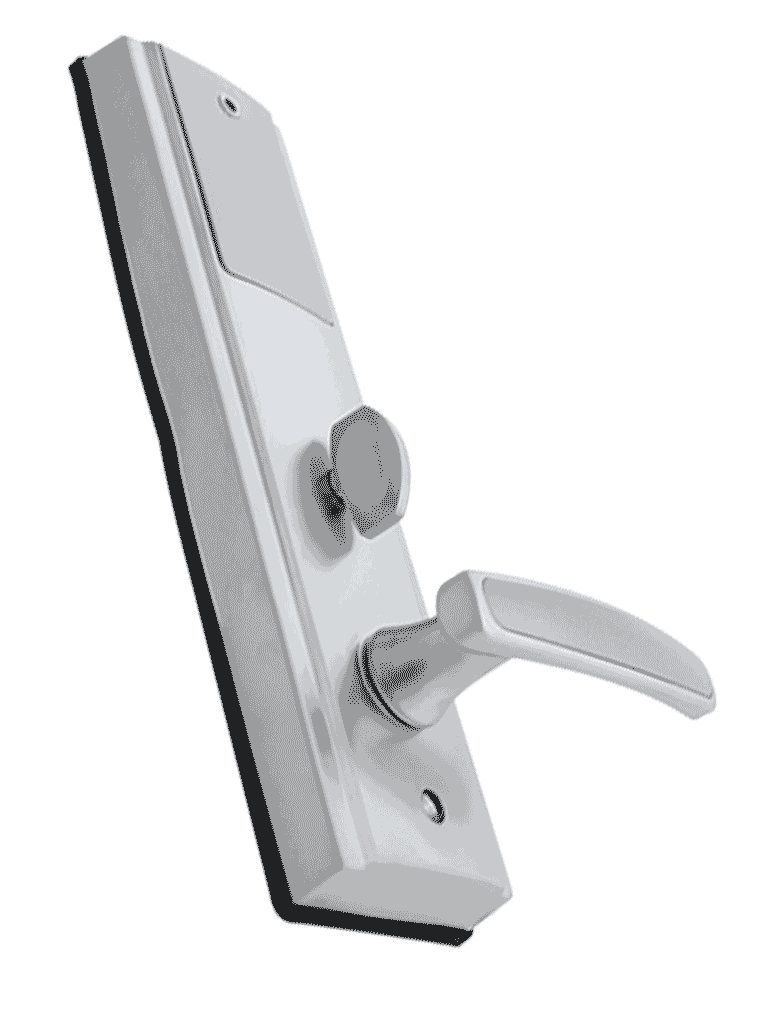 [ZKT062015] ZKTECO LH3600R - Cerradura Derecha para Hotel con Tecnología Mifare 13.56 MHz, Compatible con Puertas de 35 a 55 mm de Grosor, Estándar Americano, con 5 Pestillos de Seguridad