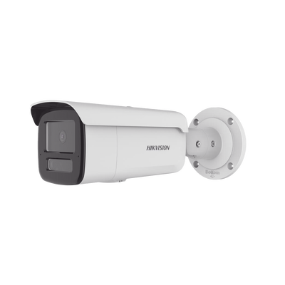 Bala IP 2 Megapixel / Lente 4 mm / 80 mts IR EXIR /Exterior IP67 / WDR 120 dB / PoE / ACUSENSE (Evita Falsas Alarmas) / MicroSD / ONVIF / ACUSEARCH
