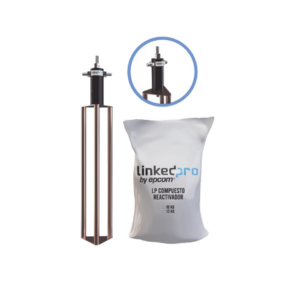 [230337] Electrodo para Corriente Máxima de 60 Amp. con Compuesto Mejorador de Terreno