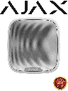 AJAX StreetSiren  W- Sirena Exterior Reforzada Inalámbrica (28315.07.WH3) #VIVESEGURO