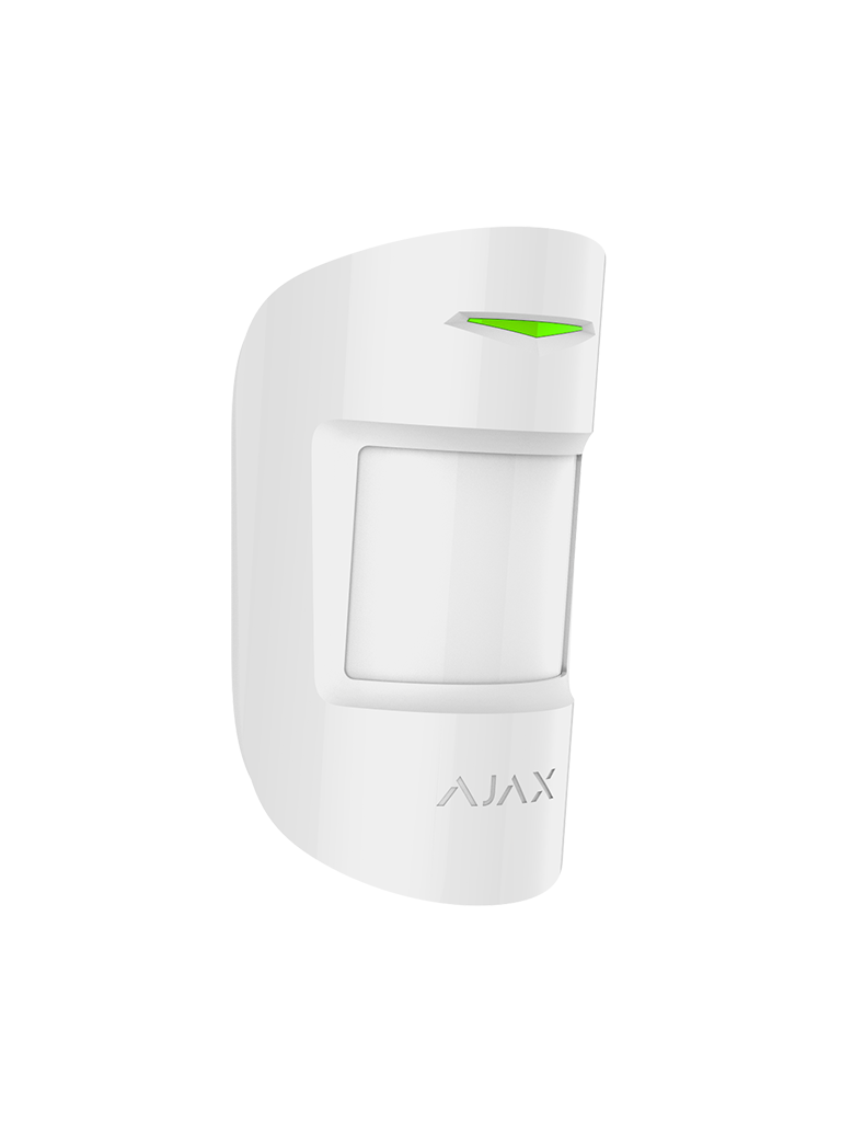 AJAX KIT RESIDENCIAL - Panel de  alarma Hub2Plus conexión Ethernet / WiFi / LTE, APP “AJAX PRO” iOS y Android , 1 sensor de movimiento, 2 detectores para puerta o ventana, 1 control remoto y una sirena interior inalámbrica color Blanco