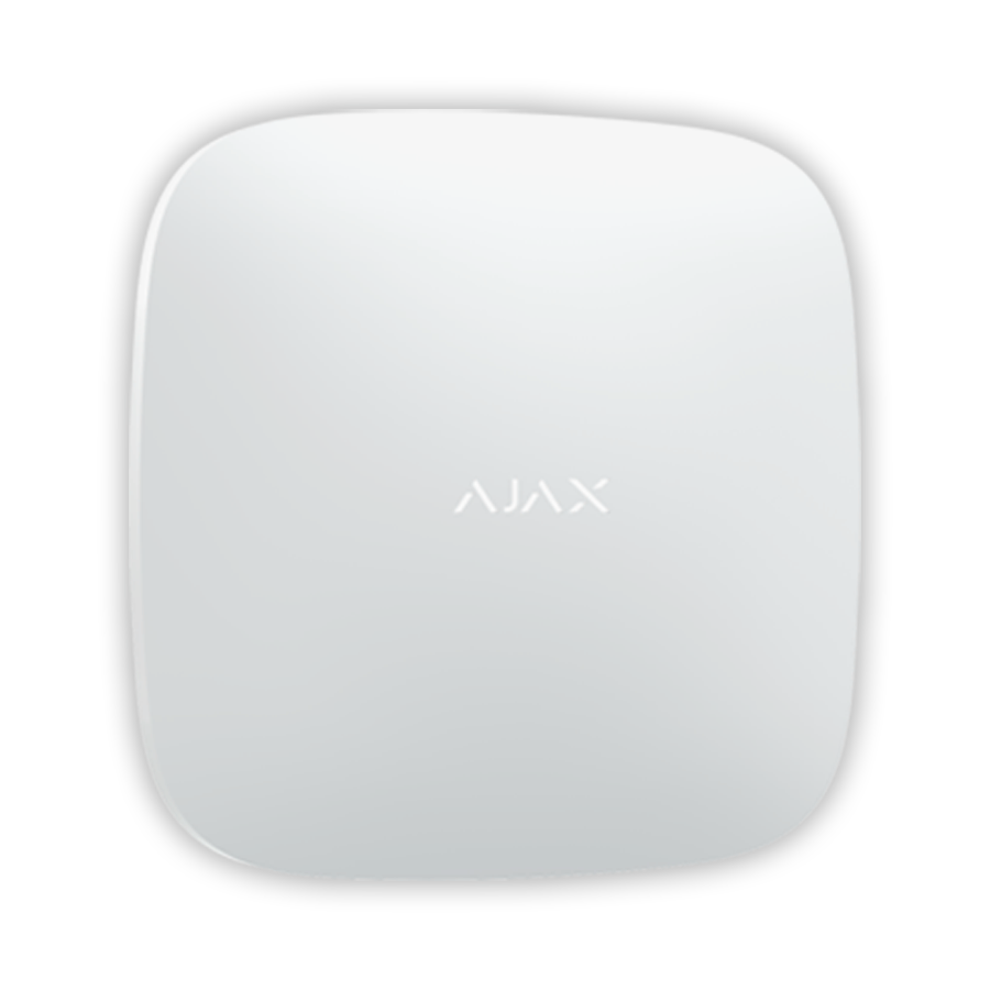 [AJX2480011] AJAX KIT RESIDENCIAL LIGHT - Panel de alarma Hub2Plus conexión Ethernet / WiFi / LTE, APP “AJAX PRO” iOS y Android , 1 sensor de movimiento, 1 detector para puerta o ventana, 1 control remoto y una sirena interior inalámbrica color Blanco