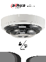 DAHUA IPC-PDBW5831-B360 - Camara IP Domo MultiSensor Panoramico de 2 Megapixel/ 4 Lentes/ H265+/ Lentes Motorizados 2.7 mm a 12 mm/ IR 30 Mts/ MicroSD/ IP67/ IK10 #Panorámicas #MV