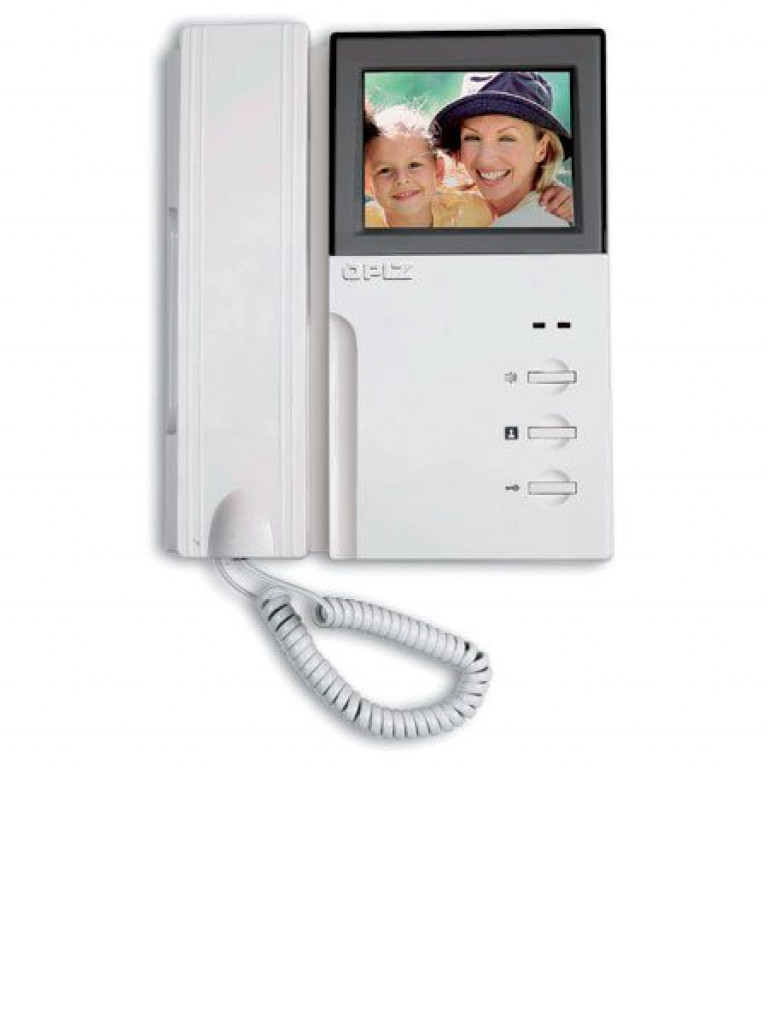 OPIZ OPD6B1 - Monitor 4 pulgadas a color compatible con OPI104005 INTER COMUNICACION con otros monitores y apertura de puerta /