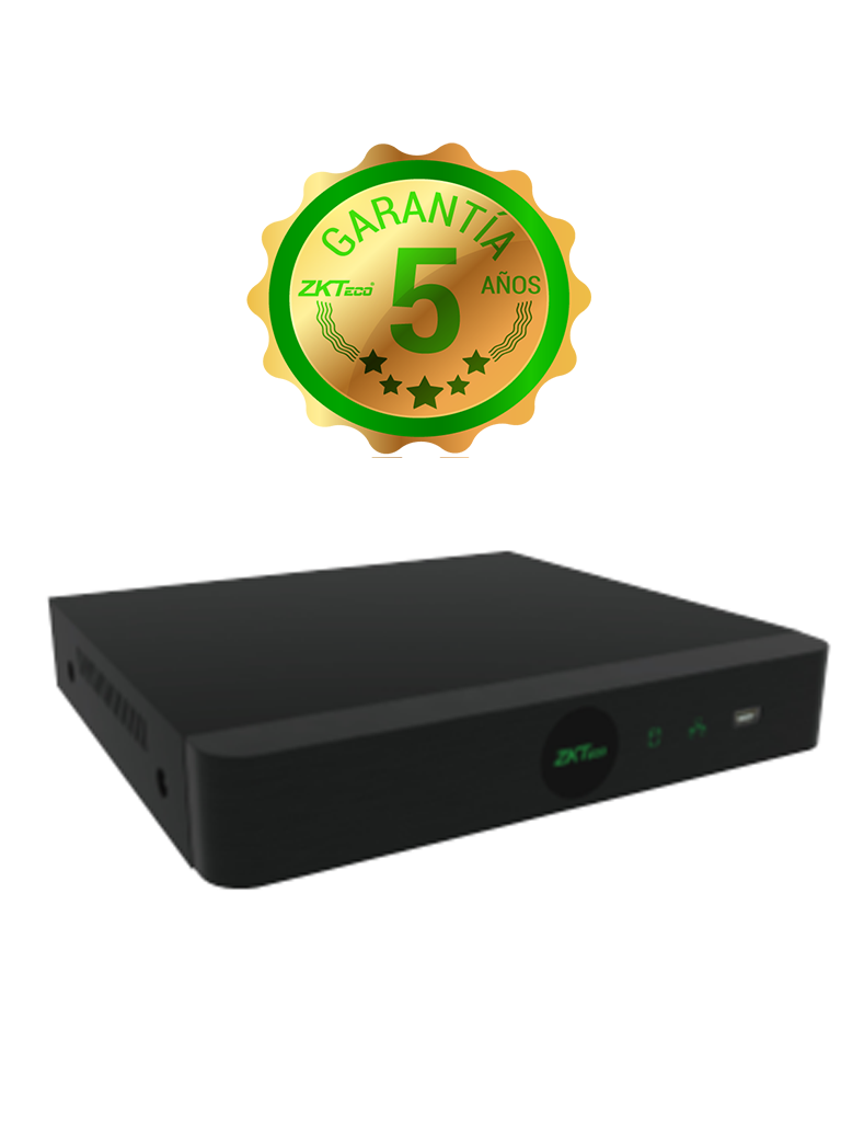 [ZKI178001] ZKTECO Z8516NFR16P - NVR 16 Canales IP / H265 / 16 Puertos  PoE / Resolución 4K /  HDMI 4K / VGA / 2 Puertos SATA hasta 8TB cada  HDD / P2P / #OfertasAAA