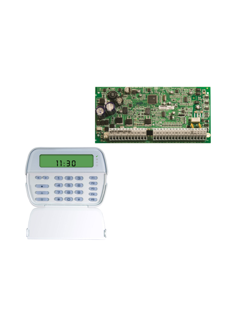 [DSC2480048] DSC PC1832CLC14SPA - Kit que contiene Panel de Alarma PowerSeries  PC1832  Y Teclado de Iconos PowerSeries  PK5501 #LosPrincipales