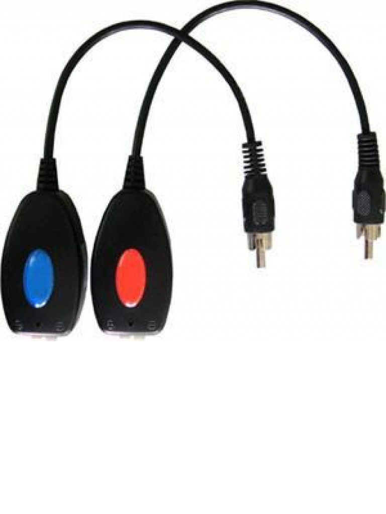 SAXXON uUTP101PA- PAR TRANSCEPTORES PASIVOS PARA AUDIO/ DISTANCIA 600M/ UTP CAT 5