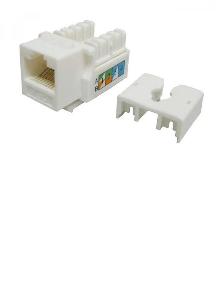 TVC aC6U7KB9DNWH - JACK Modular UTP / CAT 6 / Color blanco