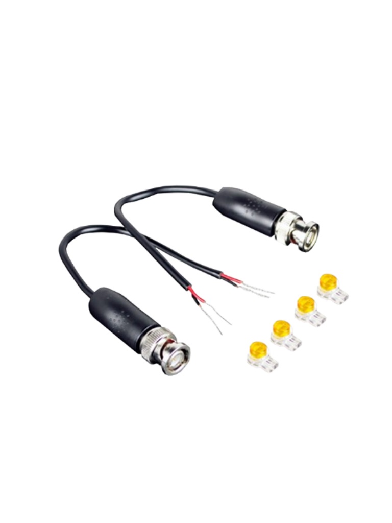 [TVT4450041] UTEPO UTP101PB1HD - Par de transceptores pasivos  HDCVI / TVI / A HD / CVBS / Para exterior / Resistente al agua / 370 M a  720p / 100M A  1080p