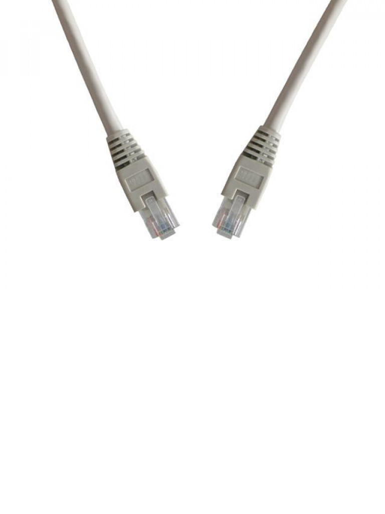 [37214] TVC aPC5UMC3FTGY - CABLE PATCH CORD UTP 90 CMS / CAT 5E / Color gris / Bota moldeada tipo e